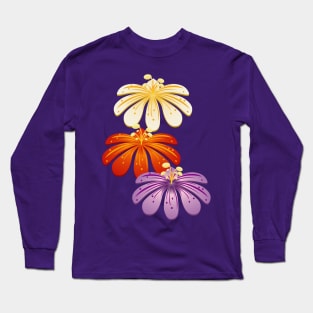 Three Lilies Long Sleeve T-Shirt